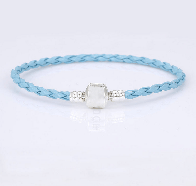 Hot Charm Bracelets Fit pandora stainless steel bracelet for women femme Charm 18cm riverdale pulseira men Jewelry MLB007