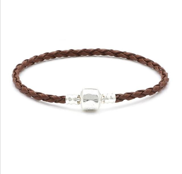 Hot Charm Bracelets Fit pandora stainless steel bracelet for women femme Charm 18cm riverdale pulseira men Jewelry MLB007