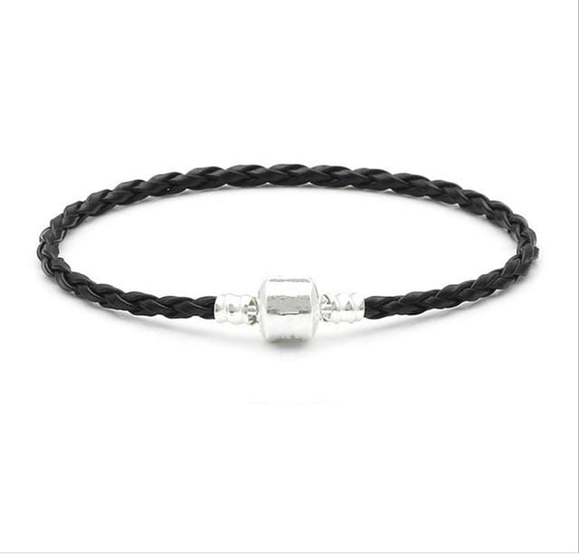 Hot Charm Bracelets Fit pandora stainless steel bracelet for women femme Charm 18cm riverdale pulseira men Jewelry MLB007