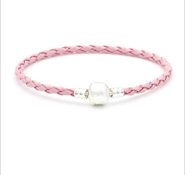 Hot Charm Bracelets Fit pandora stainless steel bracelet for women femme Charm 18cm riverdale pulseira men Jewelry MLB007