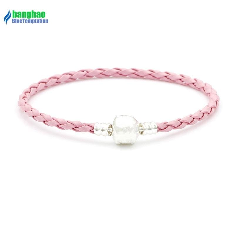 Hot Charm Bracelets Fit pandora stainless steel bracelet for women femme Charm 18cm riverdale pulseira men Jewelry MLB007